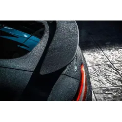 Matte Diamond Glitter Black Car Vinyl Wrap review SAM 02