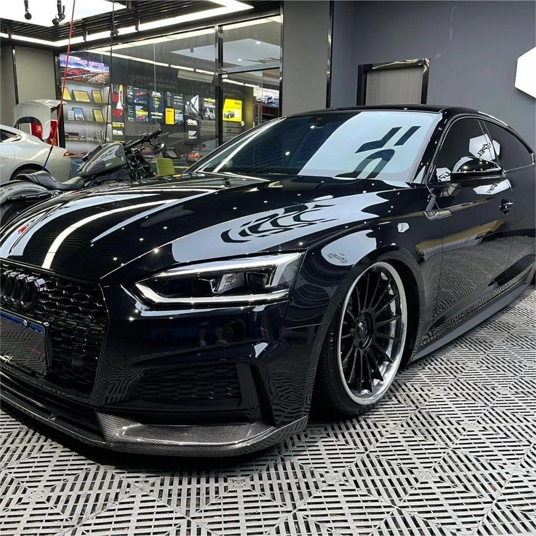 PET Super Glossy Piano Black Car Vinyl Wrap  review John 00