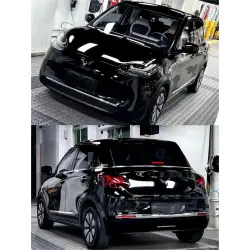 Super Glossy Piano Black Car Vinyl Wrap Porsche BMW PET  review Codie