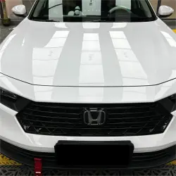 Gloss Crystal White Car Vinyl Wrap  review Crystal 01