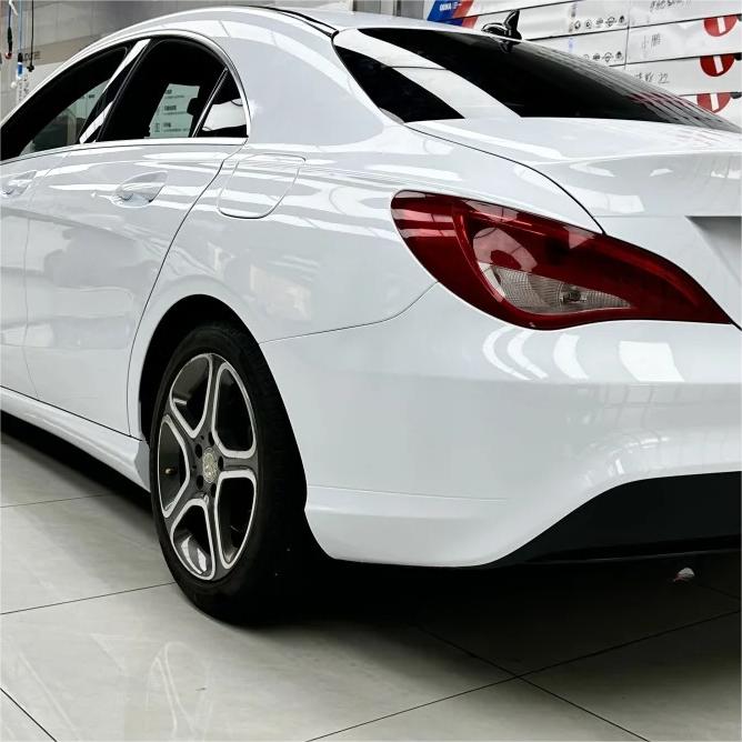 Gloss Crystal White Car Vinyl Wrap  review Crystal 02