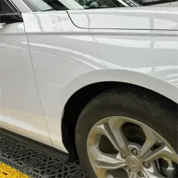 Gloss Crystal White Car Vinyl Wrap  review Crystal 04