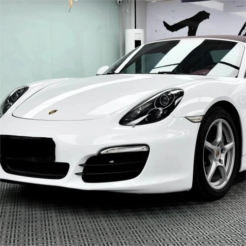 Gloss Crystal White Car Vinyl Wrap PET reviewed by