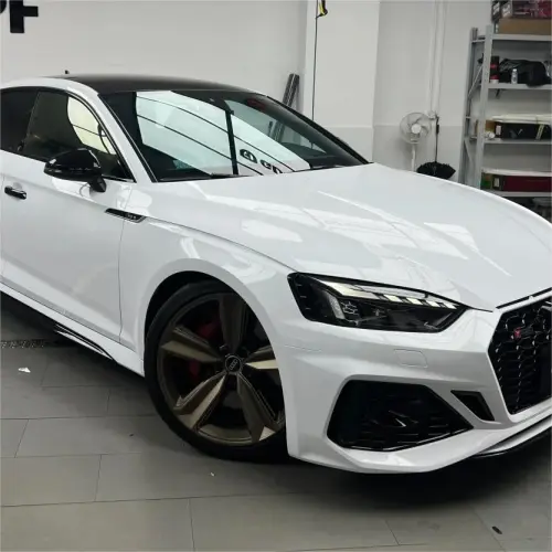 Gloss Crystal White Car Vinyl Wrap  review 