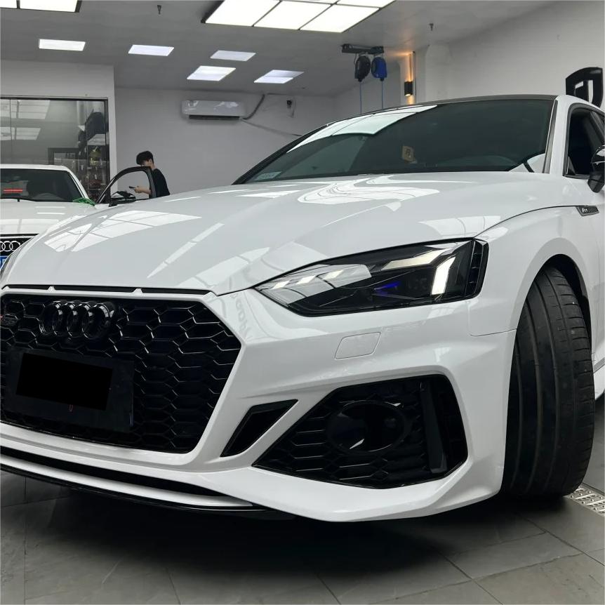 Gloss Crystal White Car Vinyl Wrap  review Emilly 01