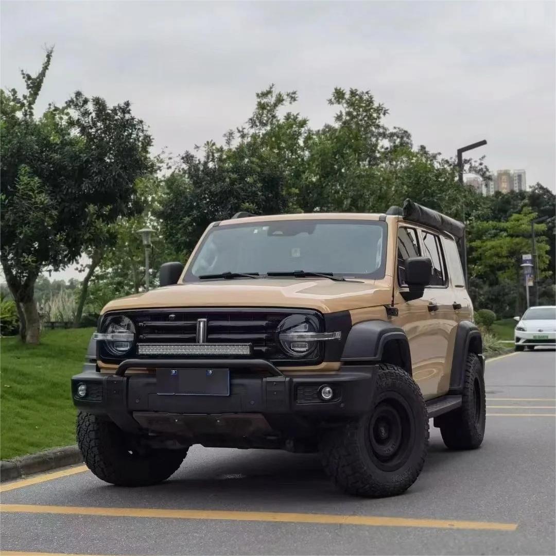 Gloss AMG Desert Yellow Car Vinyl Wrap PET review Brother 00