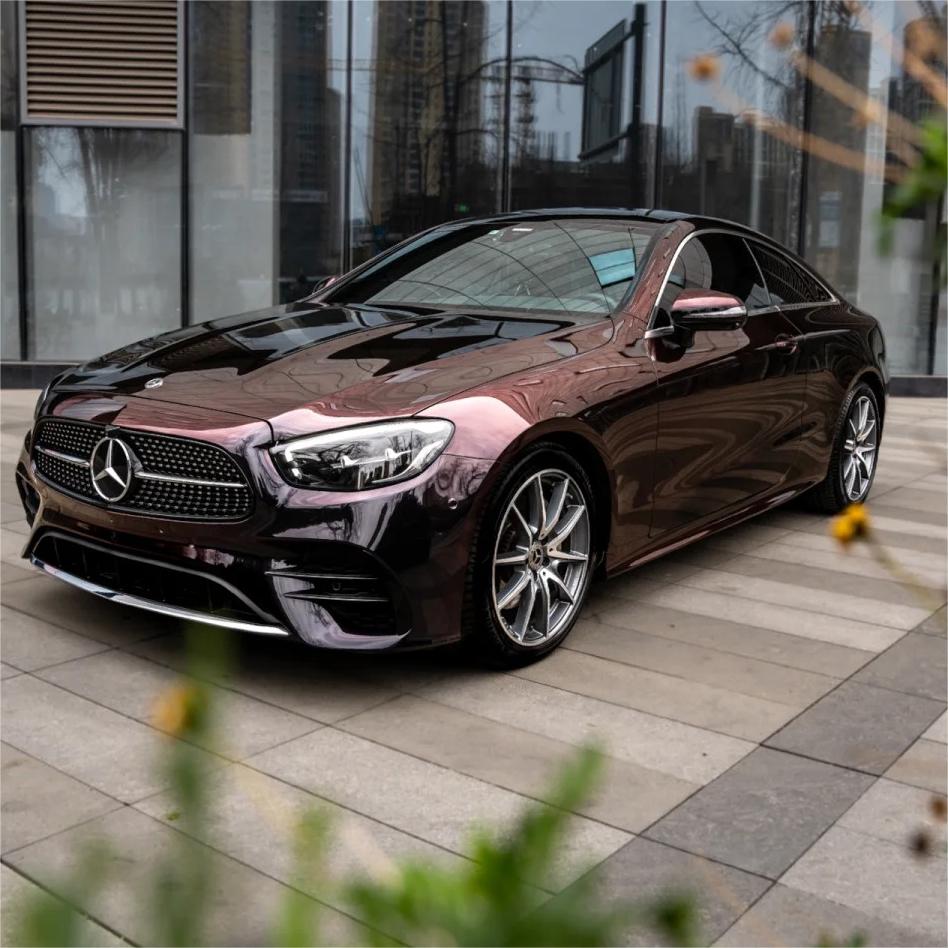 Gloss Diamond Chameleon Black Red Vinyl Wrap review Secure 01