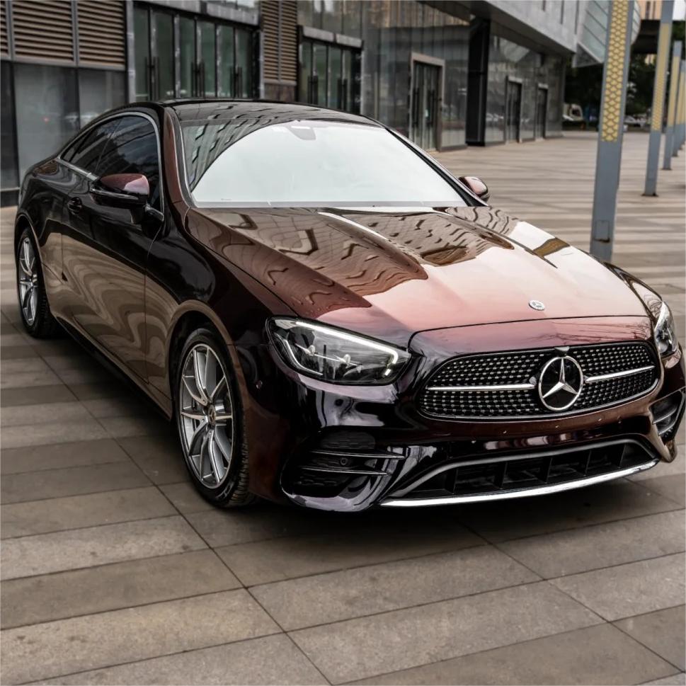 Gloss Diamond Chameleon Black Red Vinyl Wrap review Secure 03