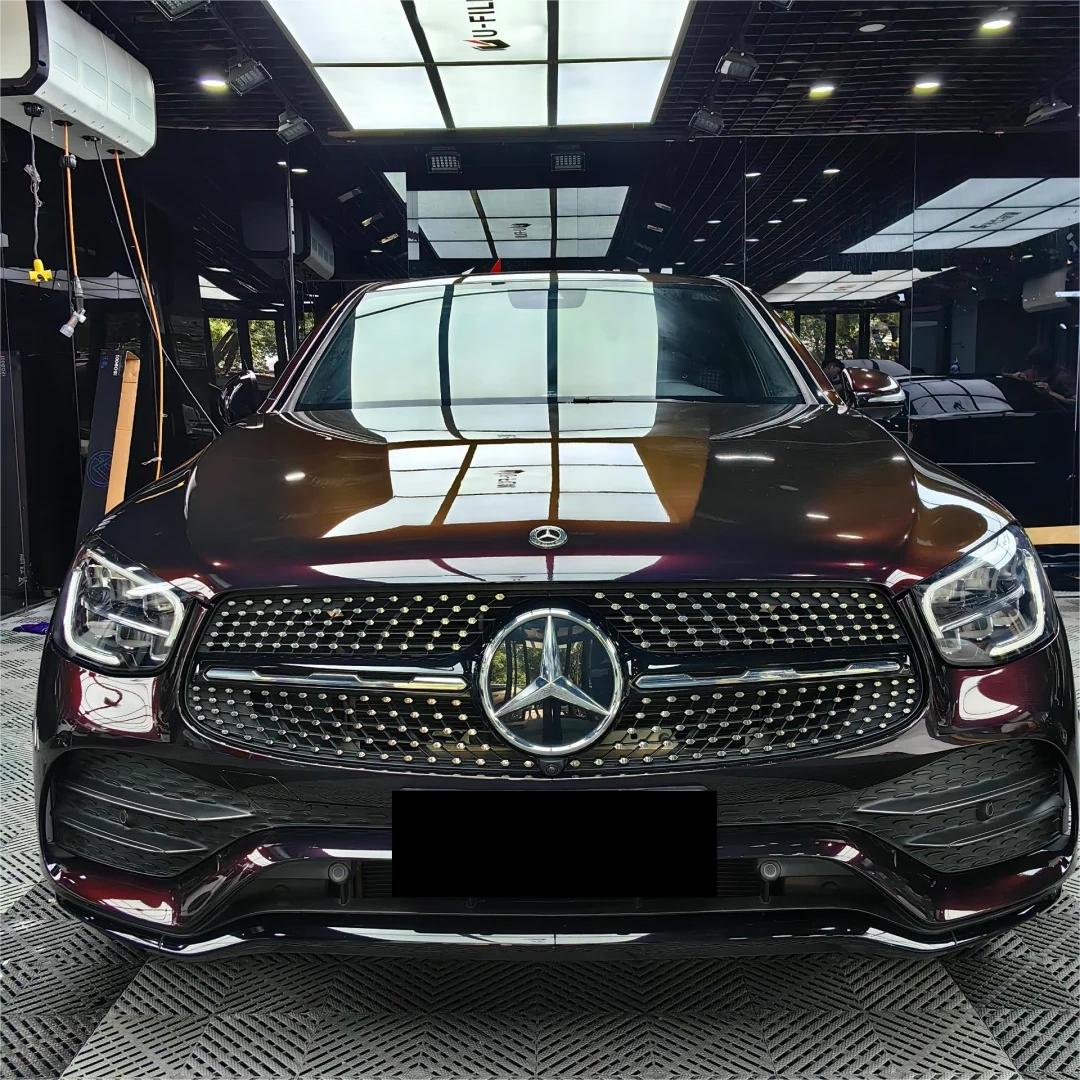 Gloss Diamond Chameleon Black Red Vinyl Wrap review Diamond 00