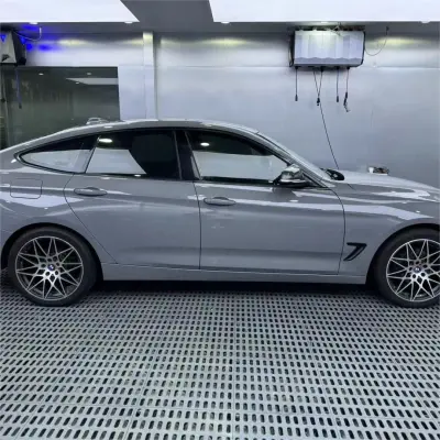 BMW Nardo Grey Car Vinyl Wrap PET review Nardo 02