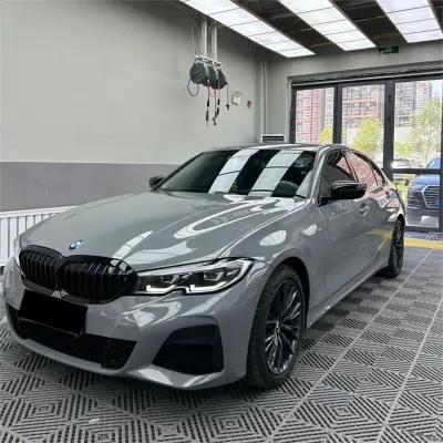 BMW Nardo Grey Car Vinyl Wrap PET review Hang 01