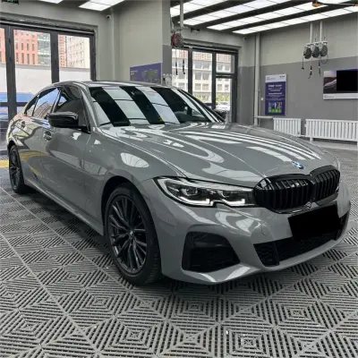 BMW Nardo Grey Car Vinyl Wrap PET review Hang 02