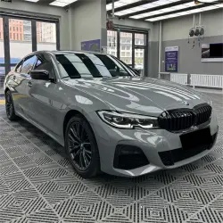 BMW Nardo Grey Car Vinyl Wrap PET review Hang 02