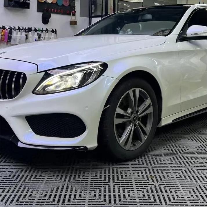 Gloss Metallic Chameleon Blue White Car Vinyl Wrap PET review Since 03