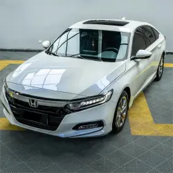 Gloss Metallic Chameleon Blue White Car Vinyl Wrap review Pleased 01