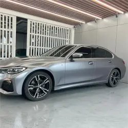 Matte Metallic Titanium Grey Car Vinyl Wrap PET review Matte 03