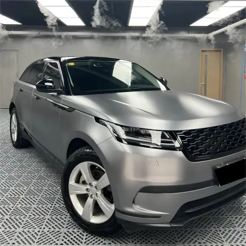 Matte Metallic Titanium Grey Car Vinyl Wrap PET review 