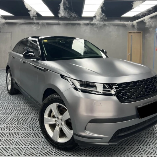 Matte Metallic Titanium Grey Car Vinyl Wrap PET reviewed by