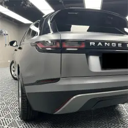 Matte Metallic Titanium Grey Car Vinyl Wrap PET review Titanium 06