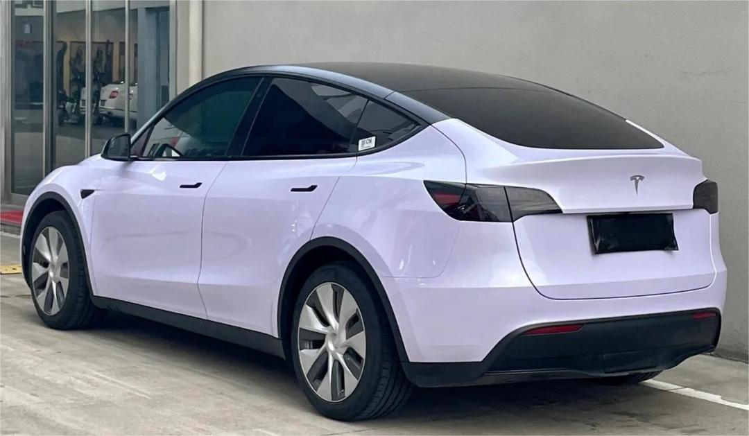 Gloss Voilet Light Purple Car Vinyl Wrap PET review Timely 01