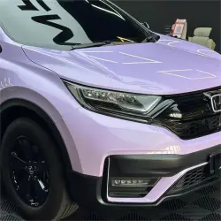 Gloss Light Purple Car Vinyl Wrap review Light 02