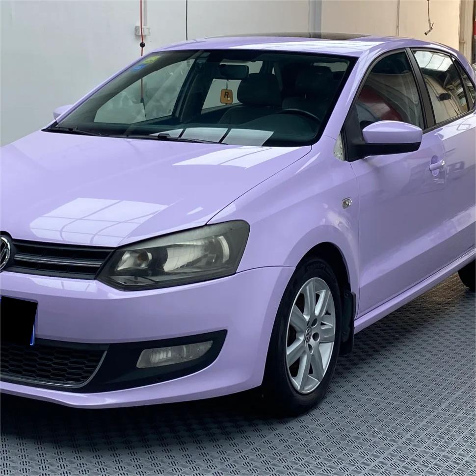 Gloss Voilet Light Purple Car Vinyl Wrap PET review Birthday 00