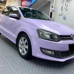 Gloss Light Purple Car Vinyl Wrap review Birthday 03