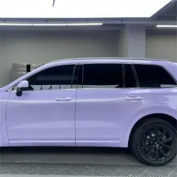 Gloss Light Purple Car Vinyl Wrap review Manner 02