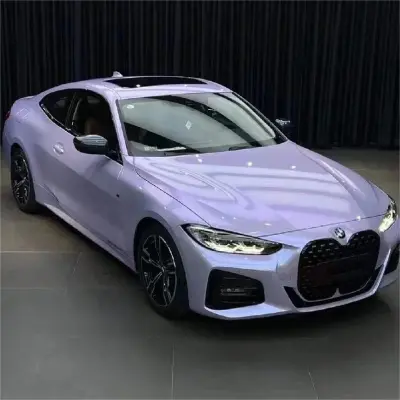 Gloss Light Purple Car Vinyl Wrap review Purple 01