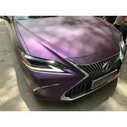 Ultra Matte Metallic Dark Purple Car Vinyl Wrap review John 02