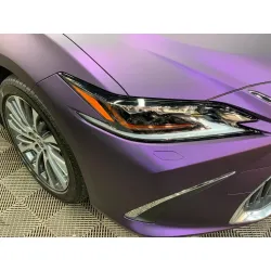 Ultra Matte Metallic Dark Purple Car Vinyl Wrap review John 03