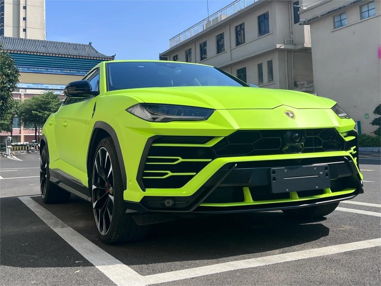 Matte Ultimate Flat Fluorescent Yellow Car Vinyl Wrap PET review SlickLyrical 02