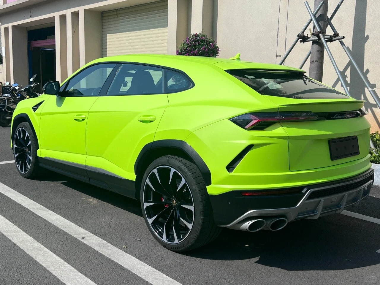 Matte Ultimate Flat Fluorescent Yellow Car Vinyl Wrap PET review SlickLyrical 00