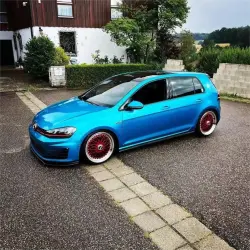 Gloss Metallic Atomic Teal Car Vinyl Wrap review Again 02