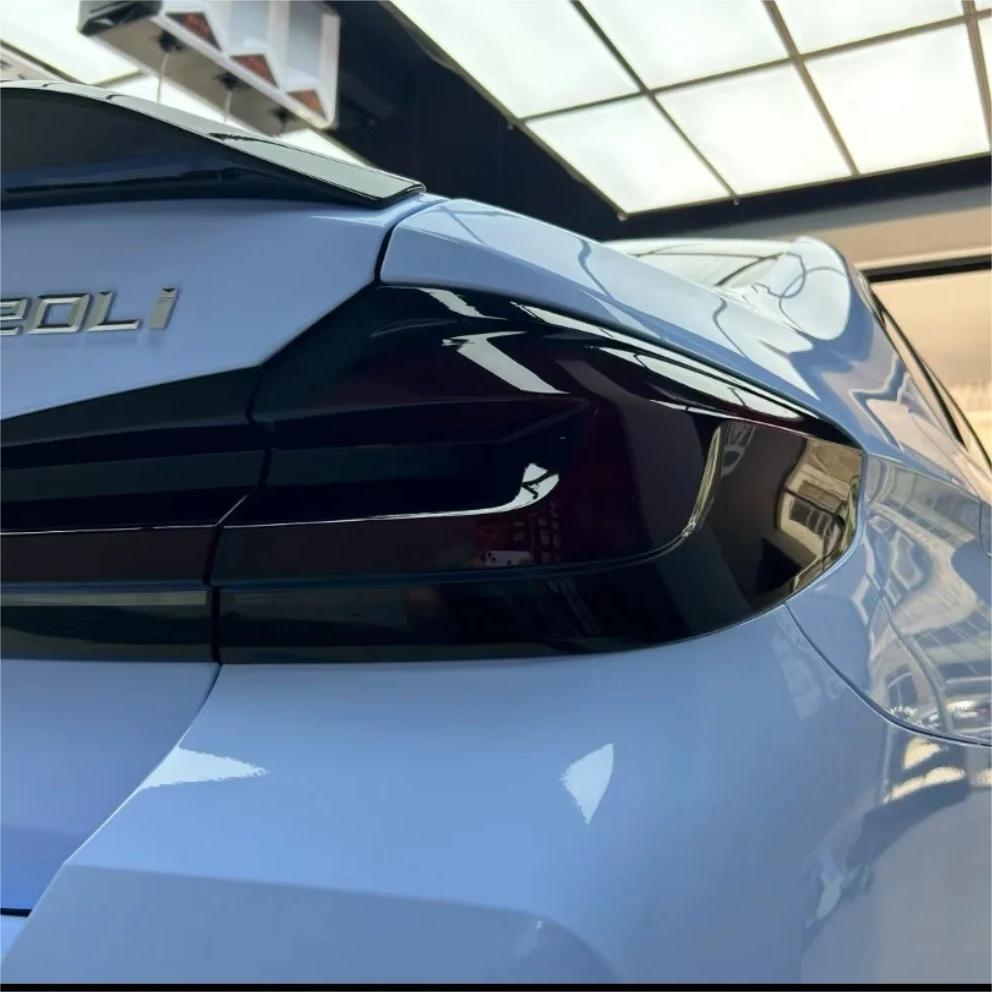 Gloss Macaron Baby Blue Car Vinyl Wrap PET review Right 01