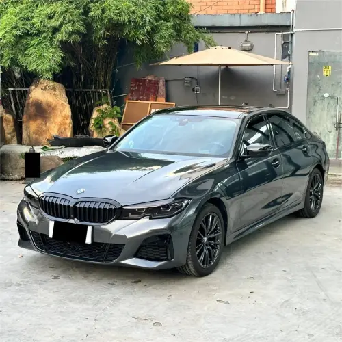 Gloss Metallic Charcoal Grey Car Vinyl Wrap PET review 