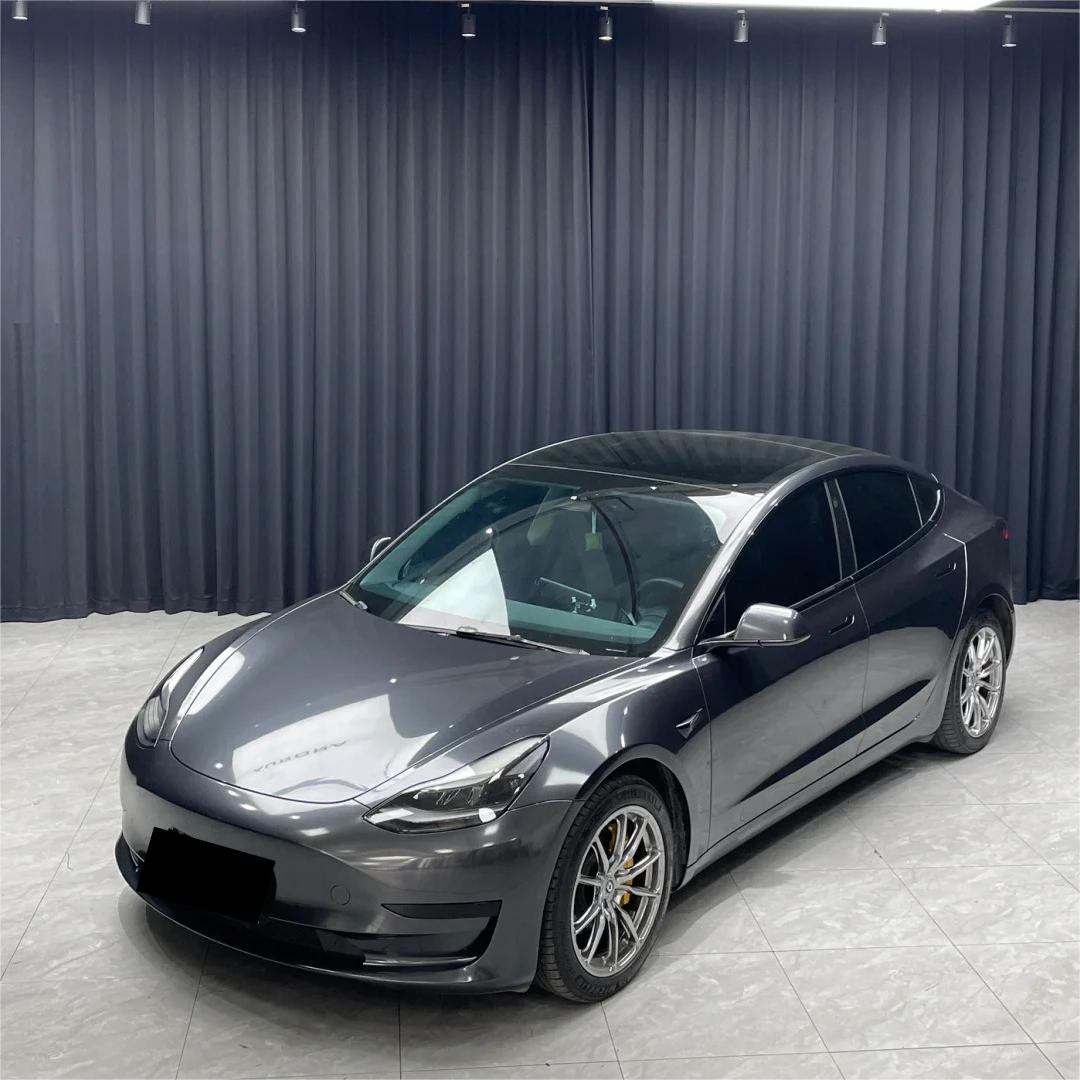 Gloss Metallic Charcoal Grey Car Vinyl Wrap PET review Rapid 00