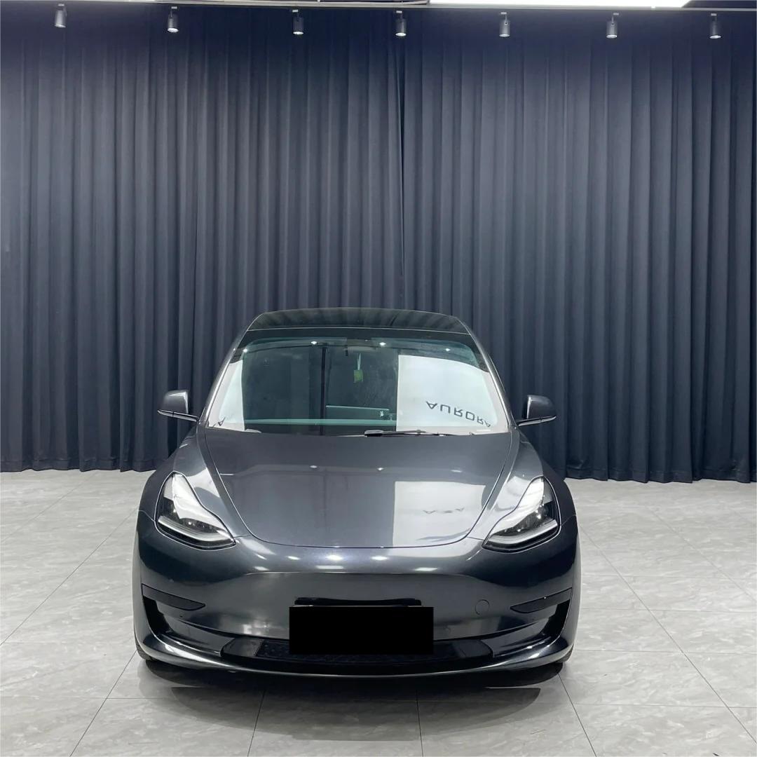 Gloss Metallic Charcoal Grey Car Vinyl Wrap PET review Rapid 01