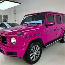 Gloss Crystal Rose Red Car Vinyl Wrap PET review Aluko 02