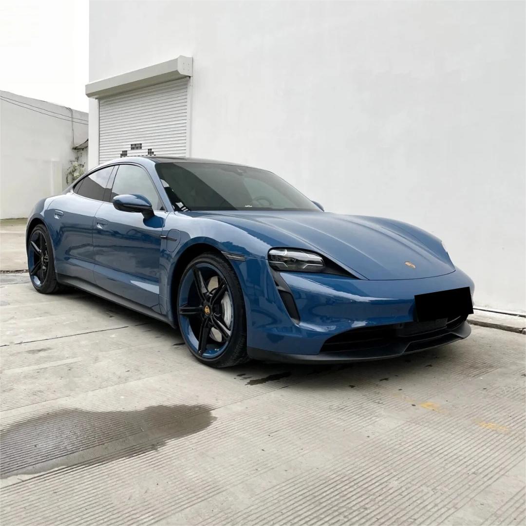 Gloss Neptuen Blue Car Vinyl Wrap PET  review Original 00