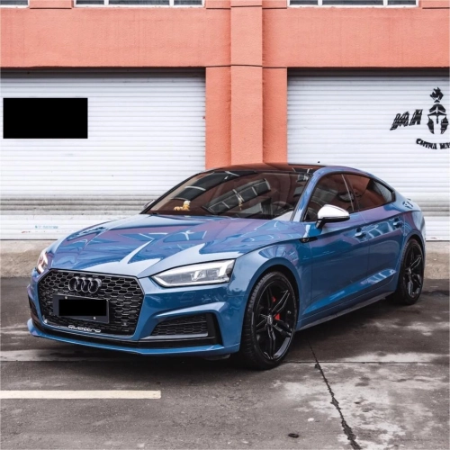 Gloss Neptuen Blue Car Vinyl Wrap PET  review 