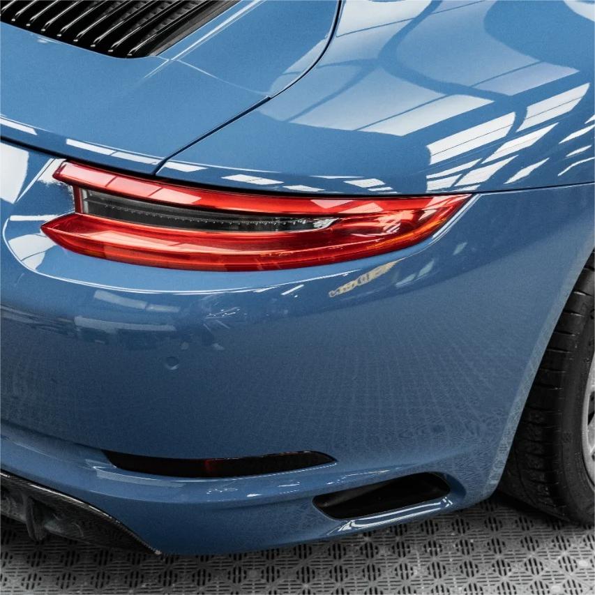 Gloss Neptuen Blue Car Vinyl Wrap PET  review Amazing 03