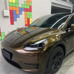 Gloss Metallic Midnight Gold Car Vinyl Wrap review Jake 02