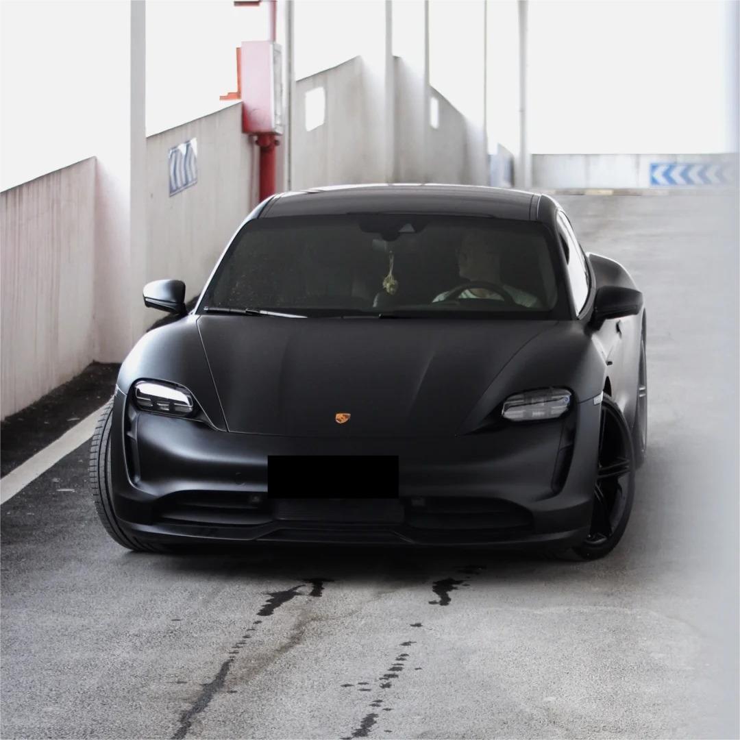 Matte Ultimate Flat Deep Black Car Vinyl Wrap review Matte 00