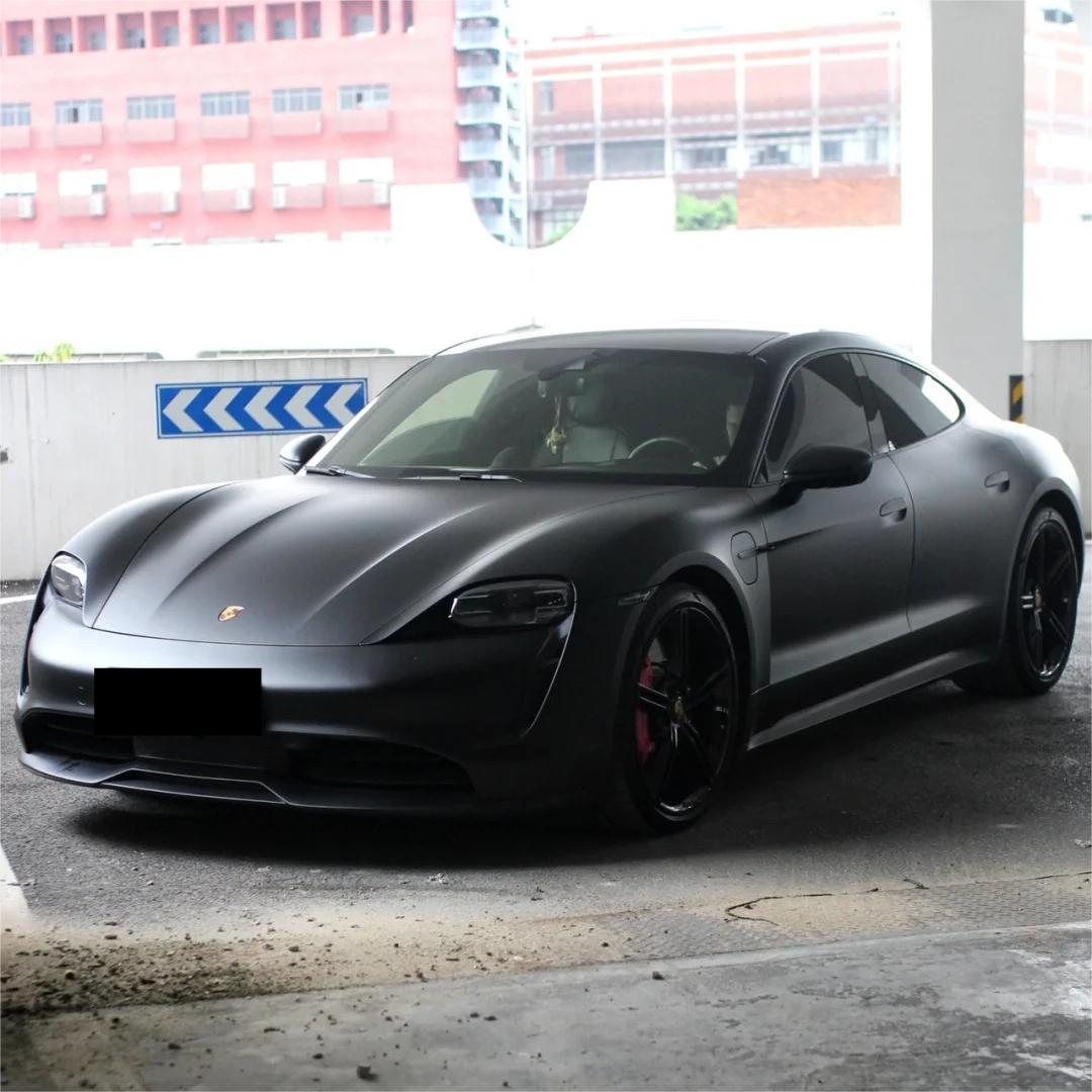 Matte Ultimate Flat Deep Black Car Vinyl Wrap review Matte 01