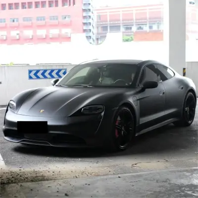 Matte Deep Black Car Vinyl Wrap  review Matte 02