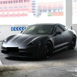 Matte Deep Black Car Vinyl Wrap  review Matte 02