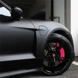 Matte Deep Black Car Vinyl Wrap  review Matte 03