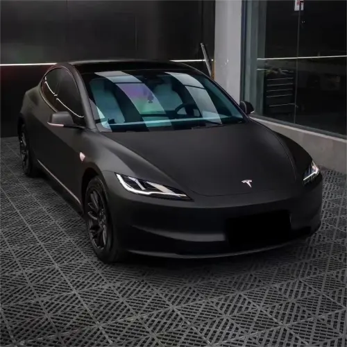 Matte Ultimate Flat Deep Black Car Vinyl Wrap review 