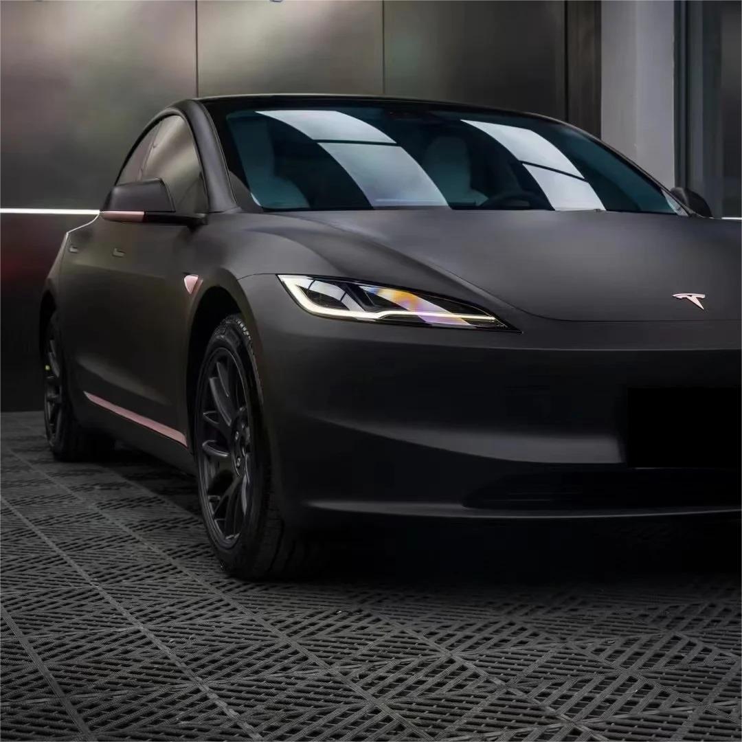 Matte Ultimate Flat Deep Black Car Vinyl Wrap review Simply 01